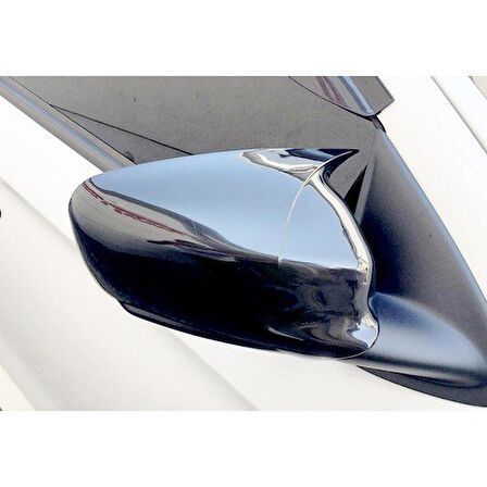 Citroen C-Elysee 2013-2022 Batman Yarasa Ayna Kapağı (Parlak Siyah)