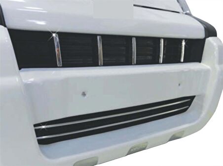 Citroen Nemo Ön Tampon Çıtası 7 Prç Krom 2008 Ve Sonrası