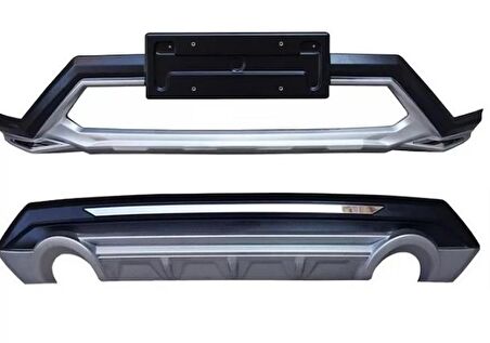 Ford Kuga 2016 2018 Ön Ve Arka Tampon Koruma Difüzör