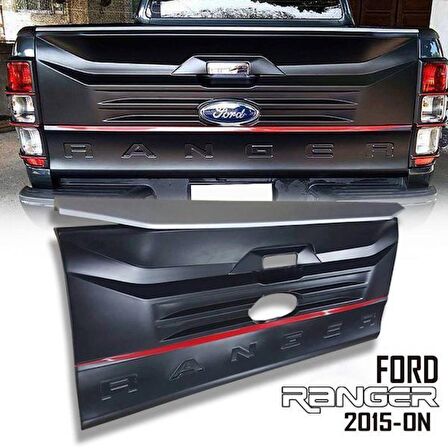 Ford Ranger 2015-2017 Bagaj Kapağı Kaplama  Ranger Yazılı