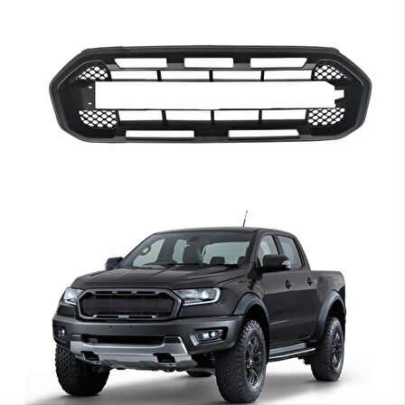 Ford Ranger T8 2019+  Ledlı Panjur (Ince Tıp)
