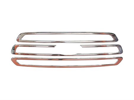 Ford Transit 7 Ön Panjur 3 Prç Krom 2014 Ve Sonrası