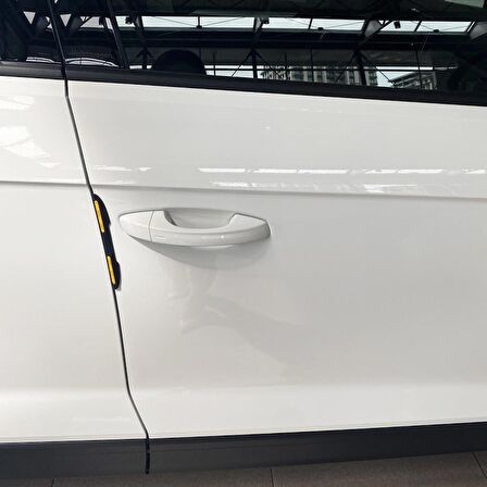 Geçmeli reflektörülü sarı kapı bademi / DAKBY01