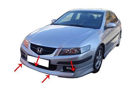 Honda Accord 7 Ön Tampon Altı Fiber 2003-2007
