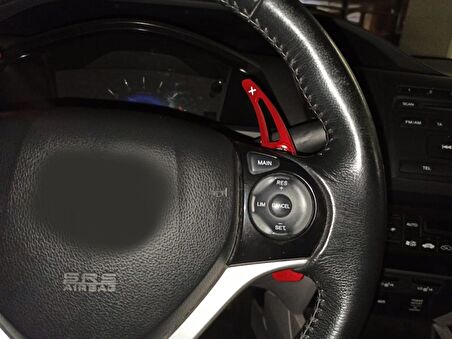Honda Cıvıc Fb7 2012-2015 Paddle Shıft (F1 Vıtes Kulakcık)  Kırmızı
