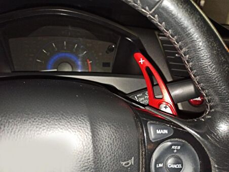 Honda Cıvıc Fb7 2012-2015 Paddle Shıft (F1 Vıtes Kulakcık)  Kırmızı