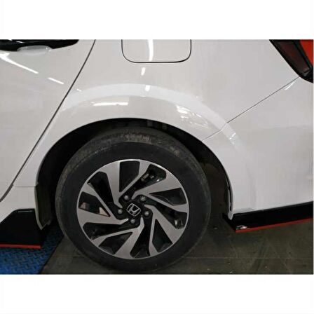 Honda Cıvıc Fc5 2016-2020 Arka Camurluk Kabartma Dızayn A (Typer)