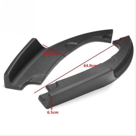Honda Cıvıc Fc5 2016-2020 Arka Çıkıntılı Flap Pıano Black