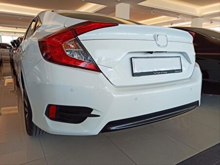 Honda Cıvıc Fc5 2016-2020 Arka Tampon Alt Çıta Karbon