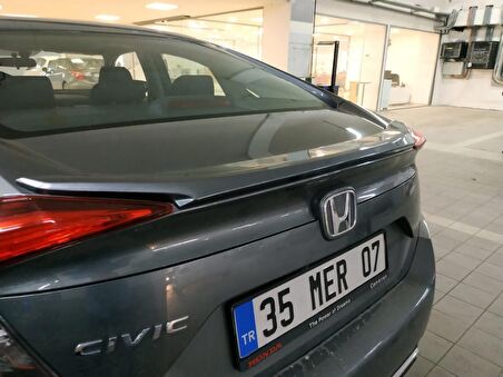 Honda Cıvıc Fc5 2016-2020 Işıksız Spoıler