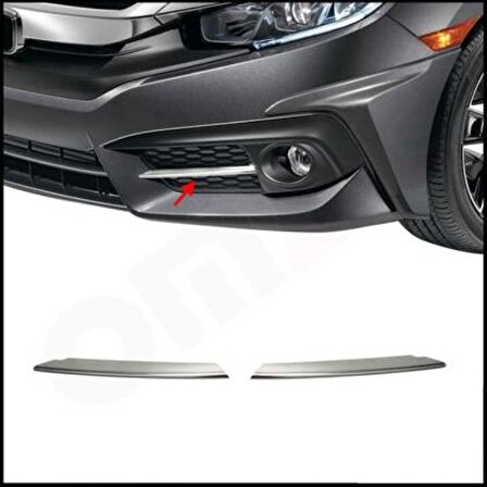 Honda Cıvıc Fc5 2016-2020 Ön Sıs Orta Cıta Dızayn B