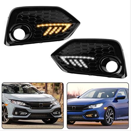 Honda Cıvıc Fc5 2016-2020 Typer Ön Sıs Ledı