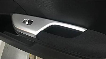 Honda Cıvıc Fc5 2016-2021 Kapı Kolçak Kaplama Sılver