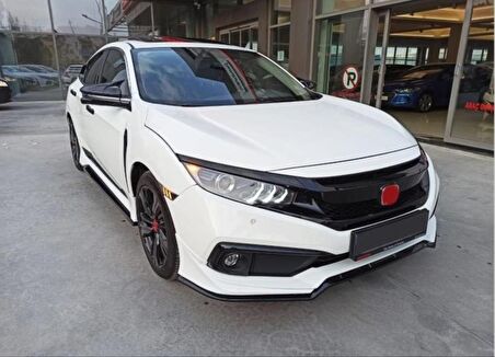 Honda Cıvıc Fc5 2019+ Makyajlı Kasa Ön Tampon Mugen Ön Ek
