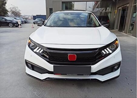 Honda Cıvıc Fc5 2019+ Makyajlı Kasa Ön Tampon Mugen Ön Ek