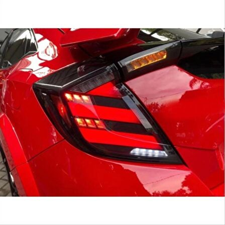Honda Cıvıc Fk7 2016-2020 Hb Led Stop Smoke