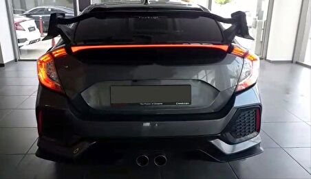 Honda Cıvıc Hb Fk7 Led Spoıler