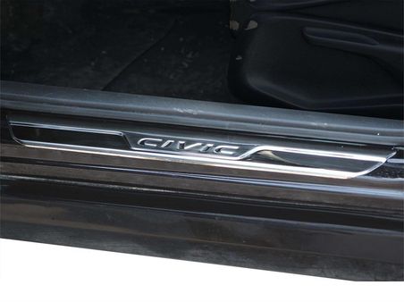 Honda Civic 10 Kapı Eşiği 4 Prç Krom 2016 Ve Sonrası