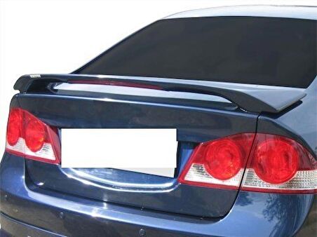 Honda Civic 8 Spoiler Bagaj Yüksek (Işıklı) Fiber 2006-2011