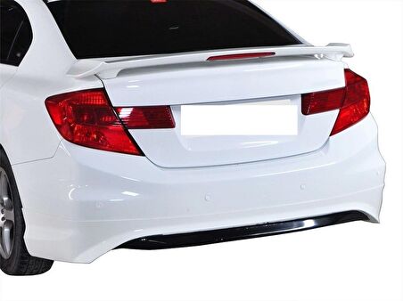 Honda Civic 9 Arka Tampon Altı (Mugen Md) Fiber 2012-2015