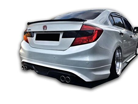 Honda Civic Fb7 (2012-2016) Anatomik (Yarasa) Spoiler (Plastik)
