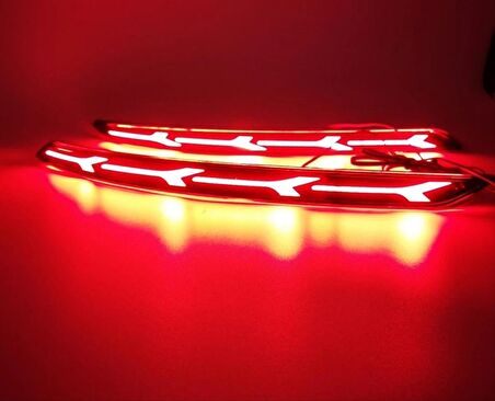 Hyundaı Elantra 2017+ Ağaç Dizayn Arka Sis Ledi