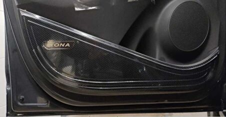 Hyundaı Kona Kapı Koruma - Karbon