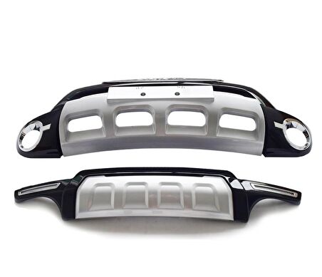 Hyundaı Santa Fe 2010-2012 Ön Arka Koruma Abs Plastik