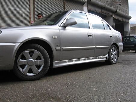 Hyundai Accent 2 Yan Marşpiyel Boyalı