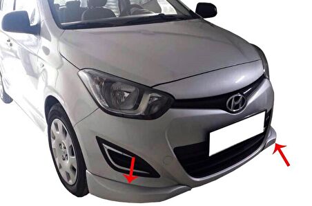 Hyundai i20 Ön Tampon Altı 2 Prç Fiber 2009-2014