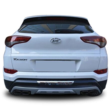 Hyundai Tucson Ön Arka Tampon Koruması Difüzör 2015 - 2017 Arası