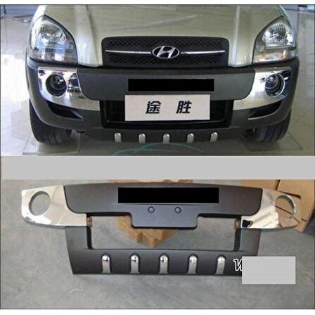 Hyundai Tucson Ön Arka Tampon Koruyucu 2004 2014 Arası Modellere