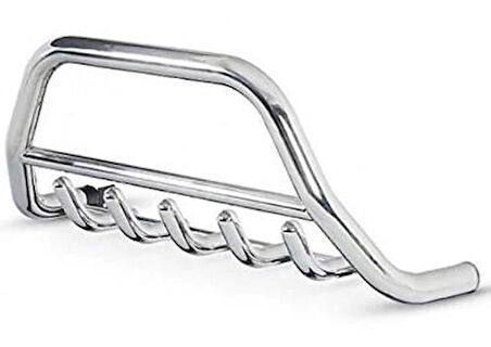 Kıa Sportage 2004-2009 Ön Koruma Paslanmaz Krom