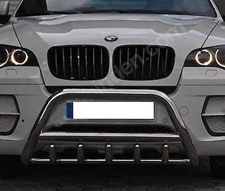 Kıa Sportage 2004-2009 Ön Koruma Paslanmaz Krom