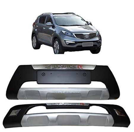 Kıa Sportage 2010 2014 Ön Arka Tampon Koruyucu Difüzör
