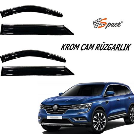 Krom Cam Rüzgarlığı Renault Keleos 2017-2021 / Caru425