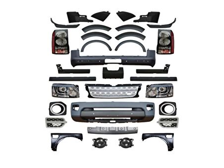 Land Rover Dıscovery 3  İçin Dısovery 4 Dönüşüm Body Kit ( Facelıft) (2009-2013)