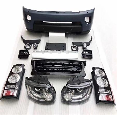 Land Rover Dıscovery 3  İçin Dısovery 4 Dönüşüm Body Kit ( Facelıft) (2009-2013)
