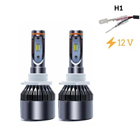 Led Far Ampulü H1 33W-3300Lmx2-12V / Laam488