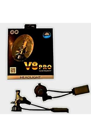 Led Xenon V8Pro Beyaz 12V / 50W / 8000 Lumens