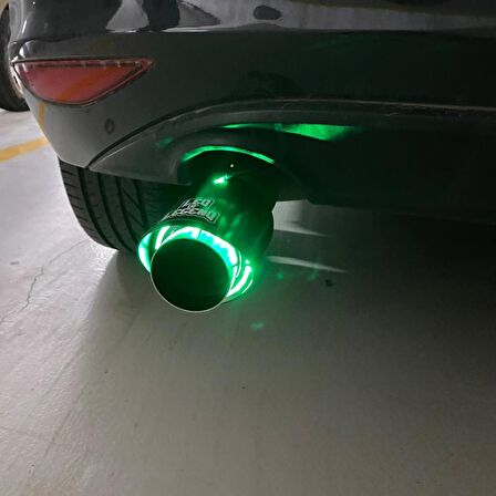 Ledli Egzoz Ucu Yeşil / Eguc180-4