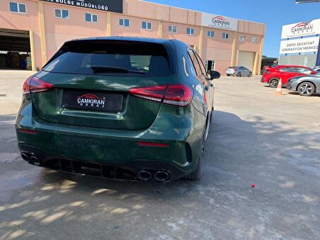 Mercedes A45 W177 Hb 2019+ Dıfüzör & Egzoz Setı -  Sıyah Egzoz Ile