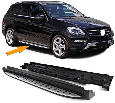 Mercedes Ml W166 Yan Basamak 2012- Sıde Step Bmw Style