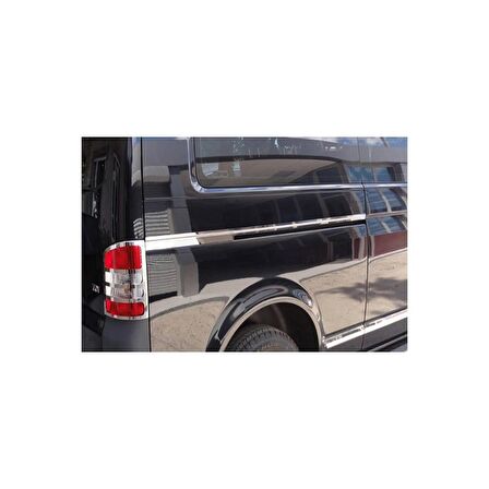 Mercedes Sprinter W906 Ncv3 Sürgülü Kapı Çıtası 2 Prç Krom (U.Ş) 2006 Ve Sonrası