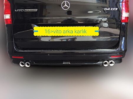 Mercedes Vito 2016 - Ön Ek & Arka Ek & Yan Marşpiel & Spoiler