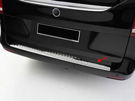 Mercedes Vito W447 Krom Arka Tampon Eşiği 2014 Üzeri