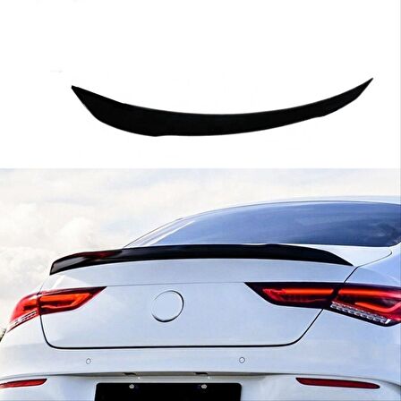 Mercedes W118 Cla Serısı (2020+) Spoıler - Pıano Black (Parlak Sıyah)