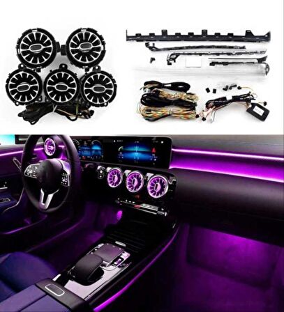 Mercedes W177 Isıklı Havalandırma Ve Ambıans Set (Takım)