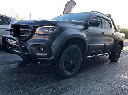 Mercedes X Class Yan Kaplama Kapı Koruma