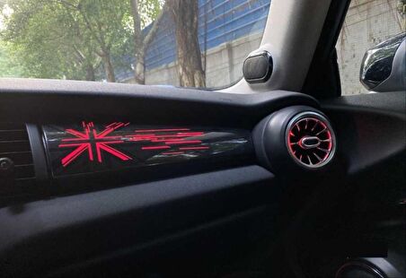 Mını Cooper Ambıans Aydınlatma Set ( Menfez & Gögüslük) 12 Renk